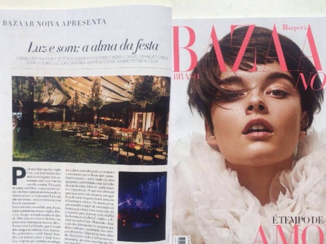 Revista Harpers Bazaar Noivas